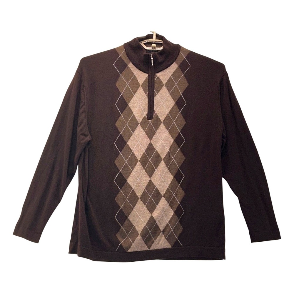 Marco Fiori Merino Sweater Brown XL‎